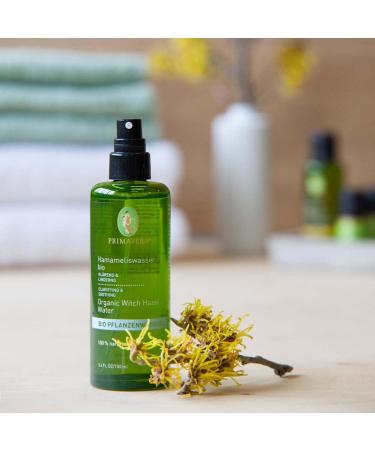 Organic Witch Hazel Water (100 ml) - PRIMAVERA | Pure & Natural Skincare for All Skin Types - International Shipping Available - Buy Online on GoSupps.com