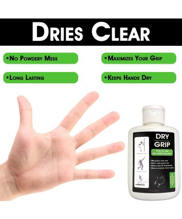 W4W Dry Hands & Pole Grip Solution Transparent Non Sticky Anti-Slip Solution for Pole Dancing Tennis Golf and all Sports - Repels Sweat & Moisture from Hands (2 Pack) 2 Ounce (Pack of 2) - Buy Online on GoSupps.com
