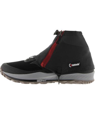 Kahtoola INSTAgaiter Low - Gaiters for Hiking, Hunting, Trail Running, Mountaineering, Rocky Terrain, Snow & Ice Graphite Small/Medium - Buy Online on GoSupps.com