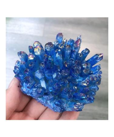 1pc Natural Crystals Quartz Freeform Reiki Stones Room Home Office Aquarium Decoration Accessories Gemstone Beautiful (Size : 300-350g) HOMEZHOU