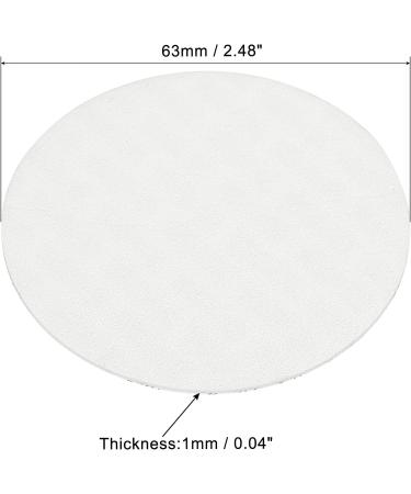 PATIKIL 63mm/2.48" Foam Lid Liner 100Pack PS Foam Resistant Tamper Pressure Sensitive Seal for Bottle Cap Liners Seals - Buy Online on GoSupps.com