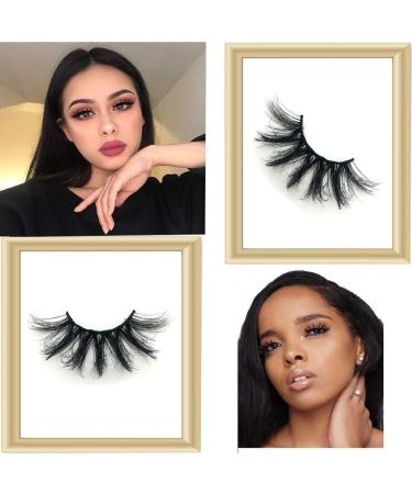 OCHILIMA 25mm Lashes Handmade Strip Eyelashes Dramatic Long Soft Wispy 6D 8D False Eyelashes for Women Bold Makeup 7 Pairs (8D 25mm Lashes) #01 - Buy Online on GoSupps.com