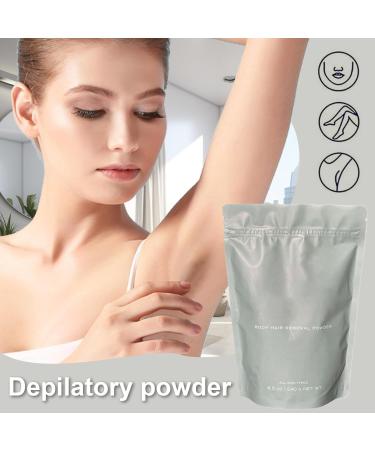 Hair Removal Powder Body Hair Removal Gentle Hair Removal for Sensitive Skin Armpits Legs Upper Lip Chest Face - Buy Online on GoSupps.com