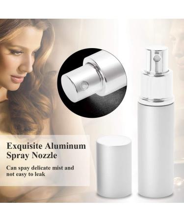 Yinhing Refillable Perfume Bottle 6 Colors 10ml Refillable Perfume Bottle Portable Empty Pump Lotion Perfume Atomizer for Traveling and Outgoing (Silver) - Buy Online on GoSupps.com
