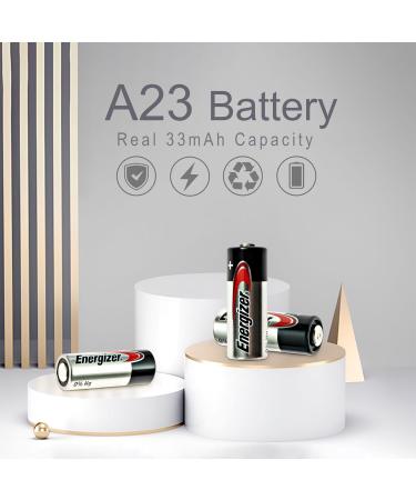 Buy Synergy Digital A23 23A MN21 Replacement Batteries - Ultra Hi-Capacity 12V Alkaline Combo-Pack (2-Pack) for Energizer Compatibility - Buy Online on GoSupps.com