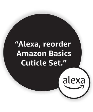 Amazon Basics Cuticle Nipper and Pusher Set - Premium Nail Care Tools - Buy Online on GoSupps.com