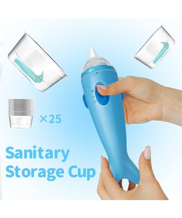 Berrcom Baby Nasal Sucker - Electric Nose Cleaner with 3 Reusable Nozzles for Newborns & Toddlers | International Shipping - Buy Online on GoSupps.com