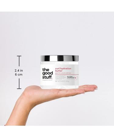 Lightweight Curl Hydration Butter with Coconut Oil | Leave In Conditioner for Frizz-Free Curls | Vegan & Cruelty-Free - Buy Online on GoSupps.com