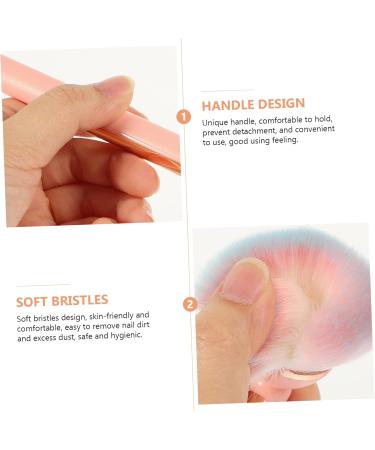 VINTORKY Manicure Brush Dust Brush Mineral Brush Nail Dust Brush Pink Supple Powder Brush Multi-function Makeup Brush Cosmetic Cream Brush Makeup Supply Loose Beauty Tools Clean Plastic - Buy Online on GoSupps.com