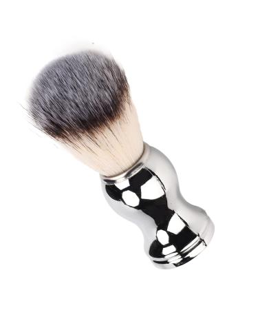 Handmade Soft Bristle Shaving Brush with Silver Handle | Perfect for Home Salons - International Shipping Available - Buy Online on GoSupps.com