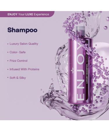 Sulfate-Free Luxury Shampoo (33.8 OZ) - Strengthening & Volumizing for All Hair Types | ENJOY International Shipping - Buy Online on GoSupps.com
