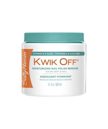 Sally Hansen Kwik Off Nail Color Remover - 5.1 oz with Vitamin E and Aloe - Buy Online on GoSupps.com