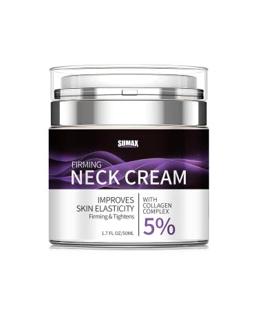 Neck Firming Cream with 5% Collagen Complex Anti Aging Neck Cream for Tightening and Wrinkles for An Even Skin Tone and Neck Lift 50ml