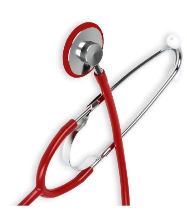 Gima - TRAD Single Head Stethoscope Adults Y Color Red Chestpiece 43.5 mm Latex Free Medical Device CE - Buy Online on GoSupps.com
