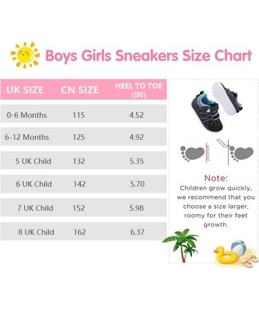 JOINFREE Baby Sneakers 6-12 Months Grey - Soft Anti-Slip Sole Infant Toddler Shoes for First Walkers - Breathable Athletic Running Shoes - Buy Online on GoSupps.com