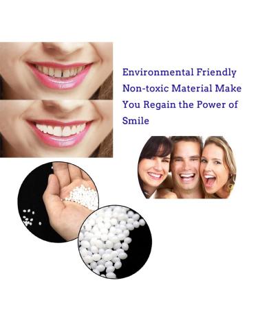 DIY Tooth Filling Thermal Beads: Temporary Moldable False Teeth Kit (2 pack) - Buy Online on GoSupps.com