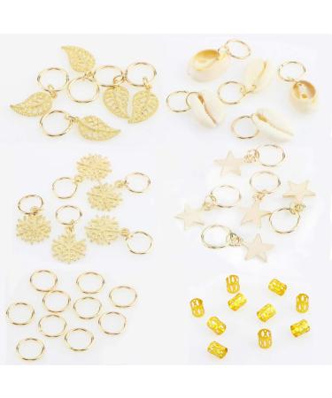 Sweeeoni 300-Piece Hair Clip Set | Dreadlocks & Braids Jewelry - Gold & Silver Accessories - Buy Online on GoSupps.com