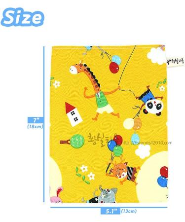Hwangsil Exfoliating Towel 4pcs - Korean Bath Washcloth for Soft Skin Care | Lamoure Zoo Design - Buy Online on GoSupps.com