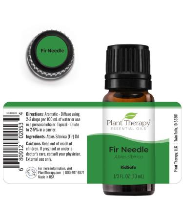 Buy Plant Therapy Fir Needle Essential Oil 10 mL - 100% Pure Undiluted Therapeutic Grade for International Shipping - Buy Online on GoSupps.com