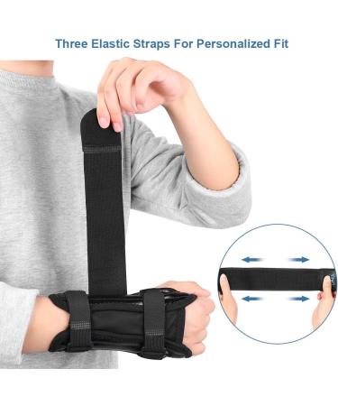 Hand Brace for Carpal Tunnel | Wrist Splint Support for Men & Women | Pain Relief for Arthritis & Tendonitis | Removable Metal Splint - 1 Piece - Buy Online on GoSupps.com
