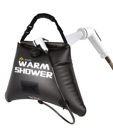 suvast Solar Showers,3rd Generation Outdoor Shower Bag,A Model of Durability,4 Gallon/15L- Portable Shower for Camping,Camp Shower kit with hot Water. - Buy Online on GoSupps.com