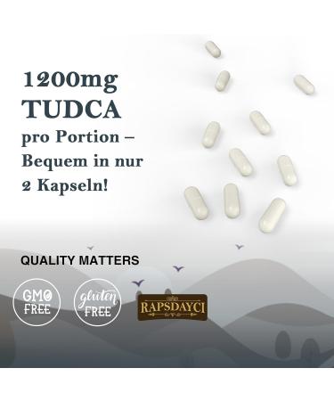 TUDCA Ultra-Strength (1200mg Per Serving) 60 Softgels - Tauroursodeoxycholic Acid Bile Salts Liver Supplement | Non-GMO Gl - Buy Online on GoSupps.com