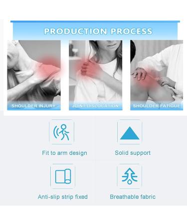 Adjustable Rehabilitation Shoulder Support Shoulder Subluxation Stability Brace Shoulder Protector Arm Sling for Stroke Rehabilitation - Buy Online on GoSupps.com