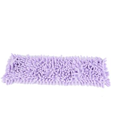 Flat Head Head Pads Heads Fabric Cleaning Cloth Bedding for Cleaner Replacement Heads (Purple)