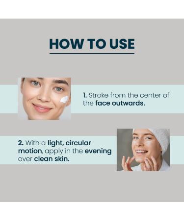 Anti Aging Night Cream with Retinol - Anti Wrinkle Face Cream | Facial Treatment with Marine Collagen for Dull And Dehydrated Skin | Vitamin C+E Complex for Aging Spots & Forehead Lines 1.6Oz  - Buy Online on GoSupps.com