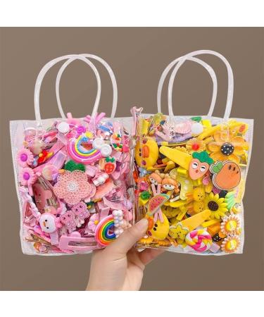 Adorable Mini Hair Clips Set - Perfect Hair Accessories for Girls of All Ages 26pcs/Set set17# Multicolor - Buy Online on GoSupps.com