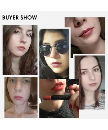 FOCALLURE Ultra Chic Matte Lipstick - Long Lasting, Waterproof Lip Crayon with Vitamin E - DARE YOU - Buy Online on GoSupps.com