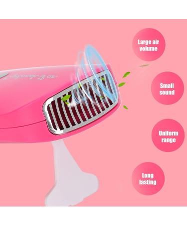 Eyelash Fan for Lash Extensions - Mini USB Rechargeable Portable Fan for Eyelash Glue Drying - Pink Personal Fan for Women & Girls - Buy Online on GoSupps.com