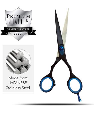 KINZIO Professional Hair Scissor 6.5 inch - Stainless Steel Hair Cutting Shears for Salon, Barbers, Men, Women, Children - Buy Online on GoSupps.com