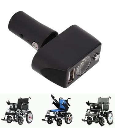 Lianglide Electric Wheelchair Light 3 Pin XLR Head USB Charging Adjustable Angle LED Power Wheelchair Lighting Controller - Buy Online on GoSupps.com