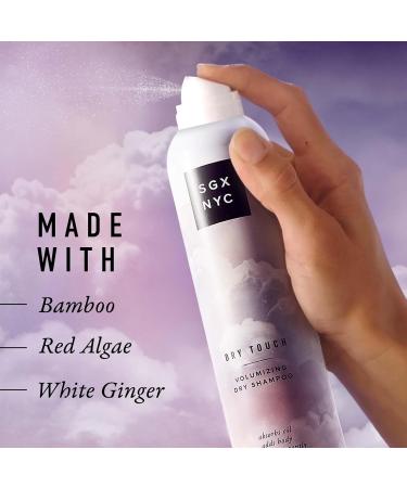 SGX NYC Dry Touch Volumizing Dry Shampoo - Paraben Free Vegan Spray for Fresh Bouncy Hair - 6.5 oz - Buy Online on GoSupps.com