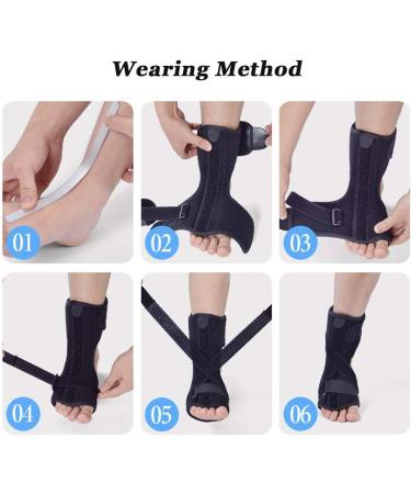 Adjustable LME-Corrector Ankle Bandage Orthotic Footrest for Plantar Fasciitis & Ankle Sprains - 1PC International Shipping - Buy Online on GoSupps.com