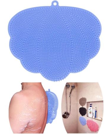 zabeto Wall-Mounted Hands-Free Back and Foot Scrubber with Suction Cups - Deep Clean and Exfoliate in The Shower Black Easy to Use 30 X 25.5cm - Buy Online on GoSupps.com