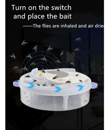 Indoor Fly Killer Electric Automatic Trap Environmentally-Friendly Physical Mosquito Control Radiation-Free Automatic Fly Killer - Buy Online on GoSupps.com