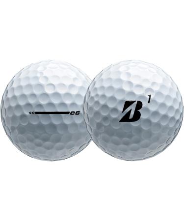 Bridgestone 2023 e6 White Golf Balls - Premium Dozen for Ultimate Performance - Buy Online on GoSupps.com