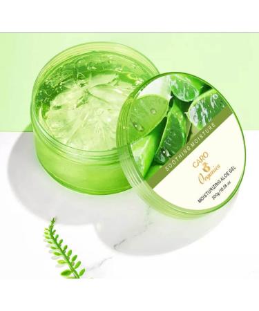 Organic Aloe Vera Gel 300g - Natural Moisturizing Cream for Sunburn, Scars, and Anti-inflammatory Care - Buy Online on GoSupps.com