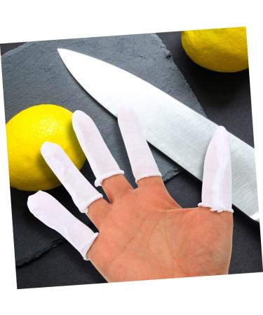 100pcs Pure Cotton Finger Cots for Protection - Soft Durable & Ideal for Safe Use | International Shipping Available - Buy Online on GoSupps.com