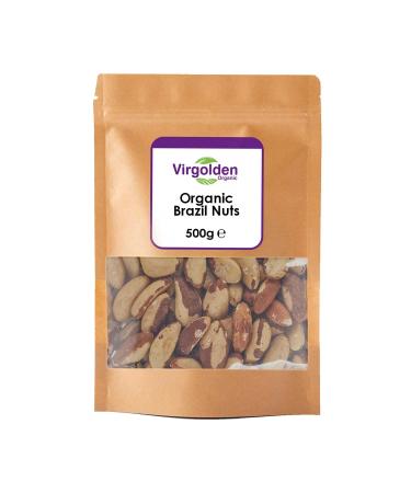 Organic Brazil Nuts 500g by Virgolden Organic