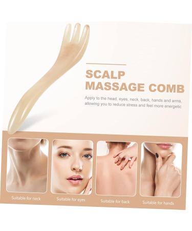 Beavorty Kratzkamm Scale Hair Comb & Head Massager | relieve Headaches & Enhance Beauty | 14.5x3cm Resin Accessory for Salons - Buy Online on GoSupps.com