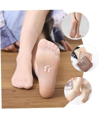 FRCOLOR 10 Pairs Transparent Ankle Socks for Women - Summer Women's Skimmer Shorts | Fashionable Elastic Mid-Tube Stockings - Buy Online on GoSupps.com