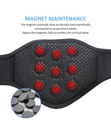 Buy Heated Neck Warmer with Magnetic Therapy | Summer & Winter Neck Support | Neck Pain Relief & Thermal Insulation - 13 Magnets - Buy Online on GoSupps.com