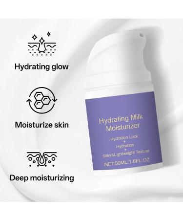 Face Moisturizer for Dry & Aging Skin - Daily Hydrating Facial Cream with Hyaluronic Acid & Jojoba, Gentle Barrier Repair Moisturizer for Women & Men, For All Skin Types (1) - Buy Online on GoSupps.com