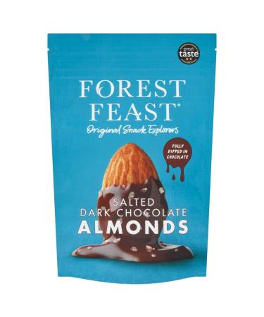 Forest Feast Forest Feast Salted Dark Chocolate Almonds 120g Bag