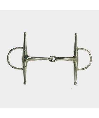 Korsteel Stainless Steel Single Jointed Gag Bit 150mm - Durable & High-Quality Equine Gear | International Shipping Available - Buy Online on GoSupps.com