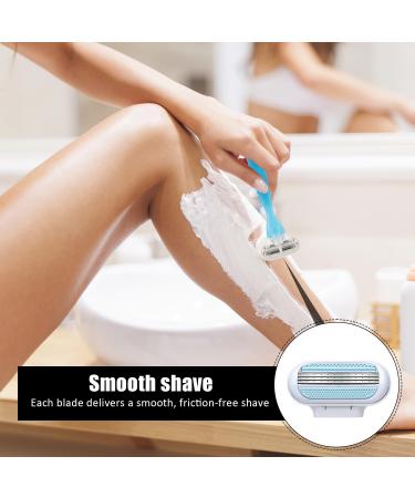 5-Pack Disposable Razors for Women | Sensitive 3-Blade 2-in-1 Shaving - Perfect for All Body Areas - Buy Online on GoSupps.com