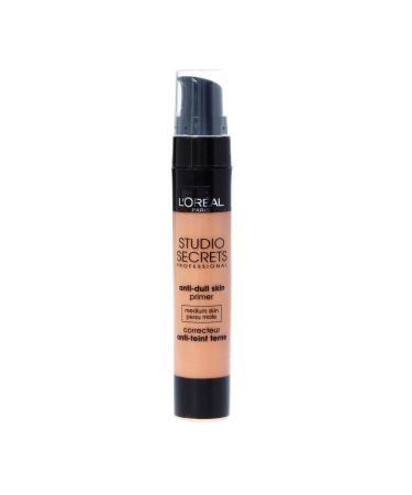 Studio Secrets by LOreal by L'Oreal Anti Dull Skin Primer 20ml Medium by Studio Secrets